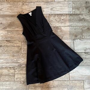 a new day Black V-Neck Mini Dress
